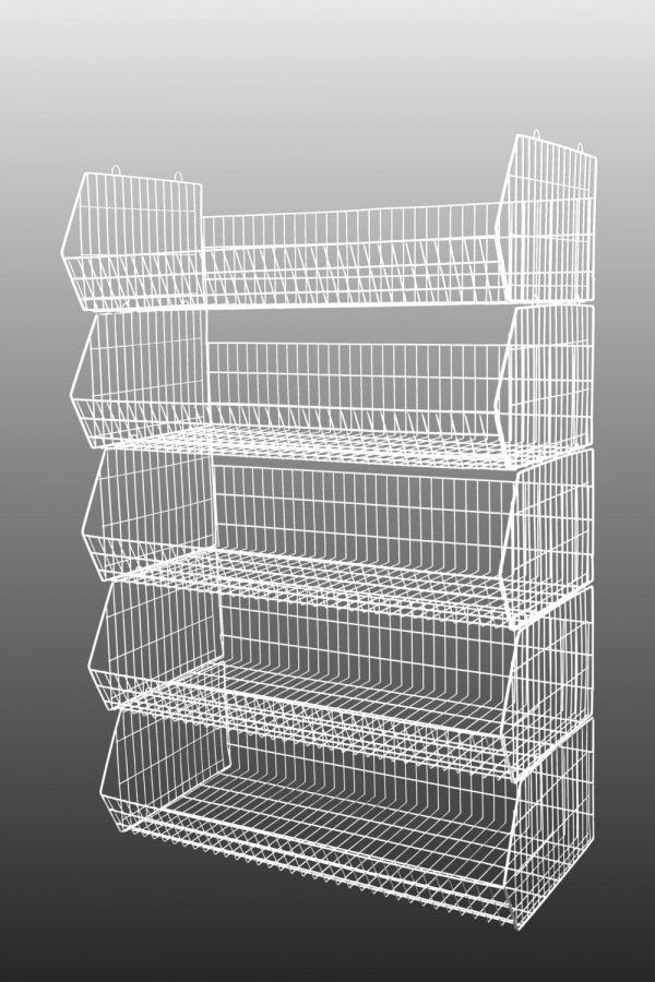 Стеллаж составной из 5 ярусов 100x50x150 см