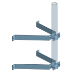 Комплект крепления мачты 250